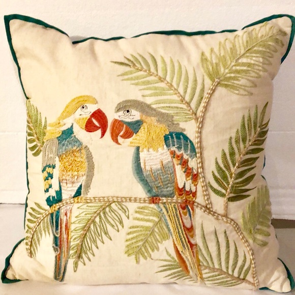 pom pom throw pillows